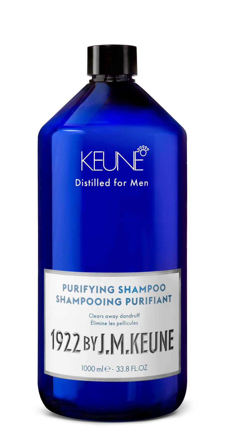 Effektives Shampoo gegen fettige Haare für Männer: Schuppenfrei mit Zinkpyrithion und gestärktes Haar durch Kreatin. Erfahre mehr über unser 1922 Purifying Shampoo auf Keune.ch.